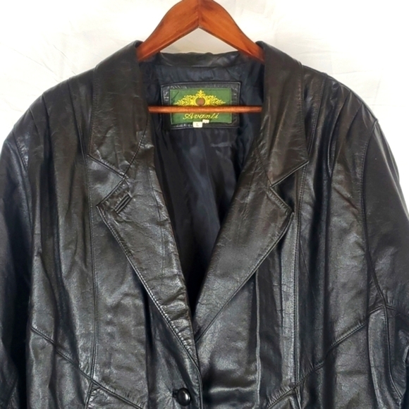 Vintage Avanti Leather Coat - Picture 2 of 8